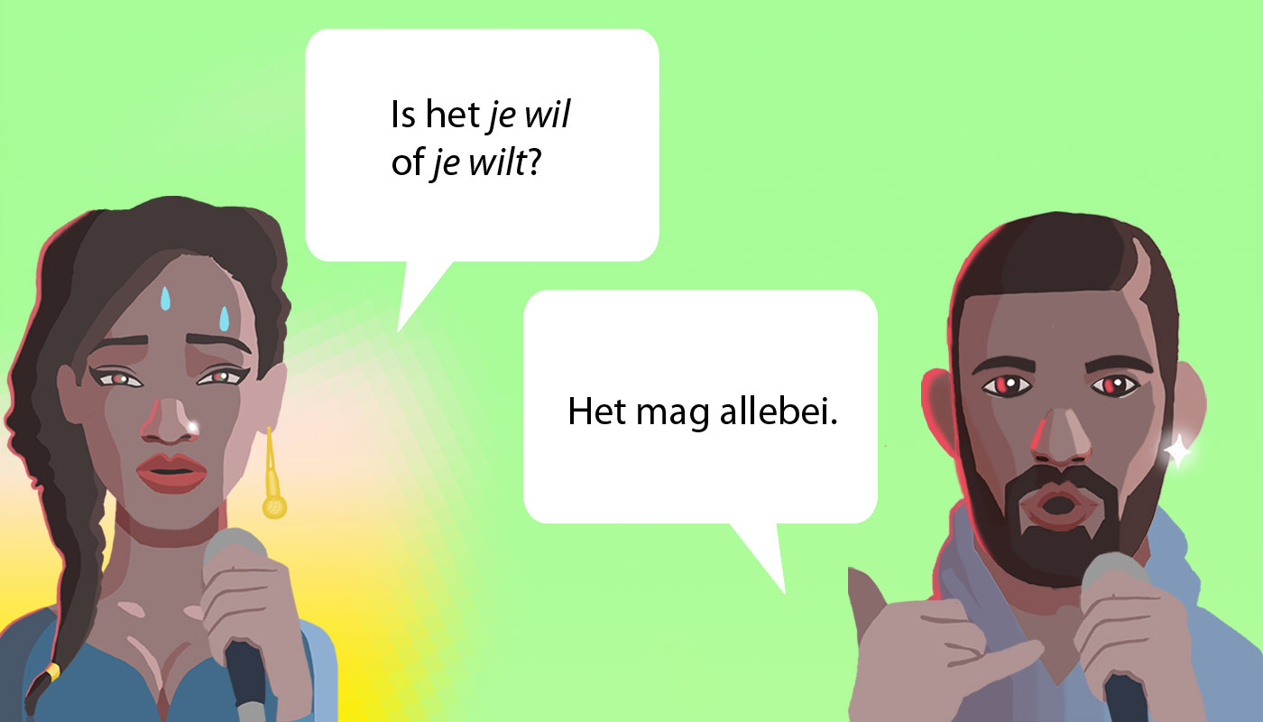 Mag je <em>je wilt</em> én <em>je wil</em> schrijven?