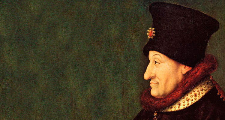 Filips II 'de Stoute' was hertog van Bourgondië van 1363 tot 1404.
