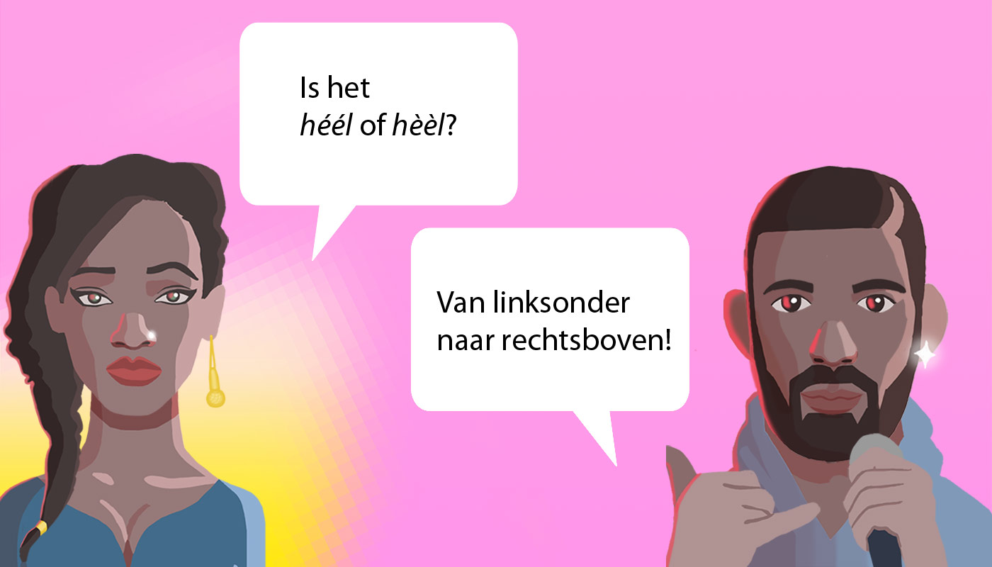 Van linksonder naar rechts boven of andersom?