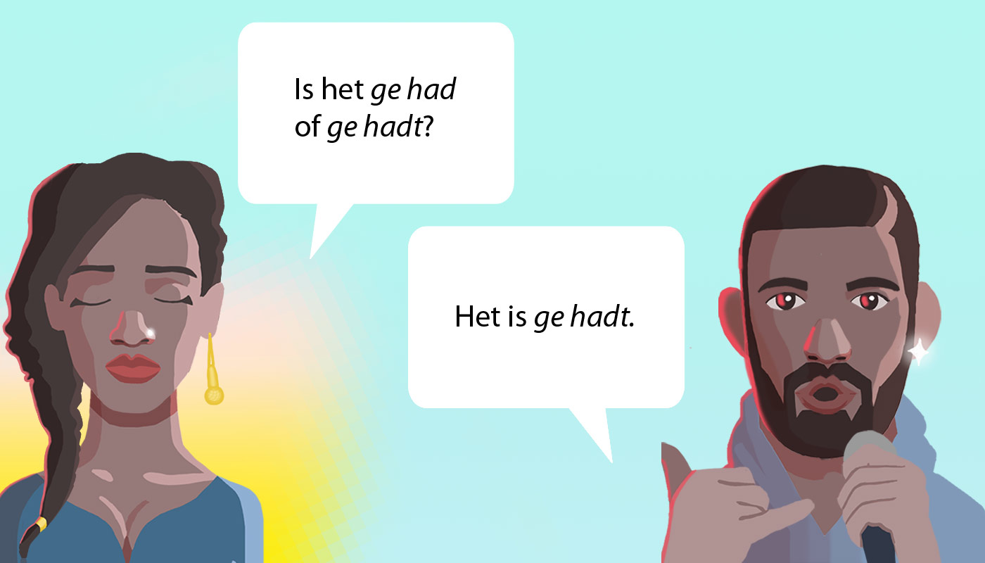 Komt er echt áltijd een t achter?