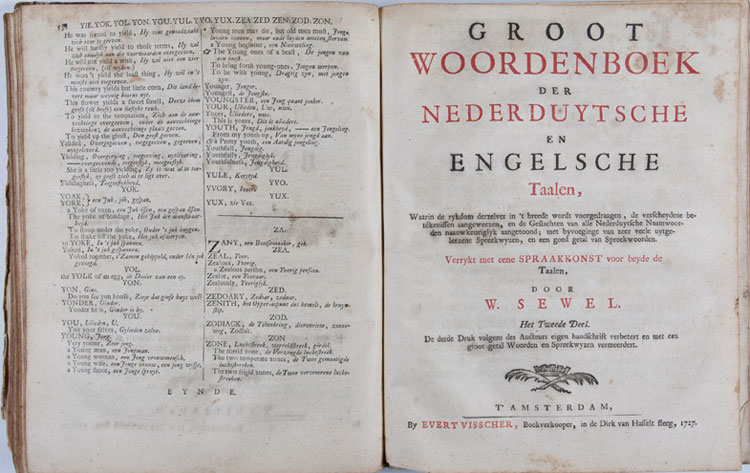 Het boek in een uitgave uit 1727.