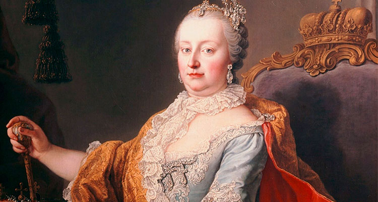 Keizerin Maria Theresia van Oostenrijk. © Martin van Meytens (1695–1770)
