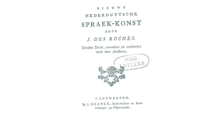 'Derden Druk, oversien en verbetert doór den Autheur.'