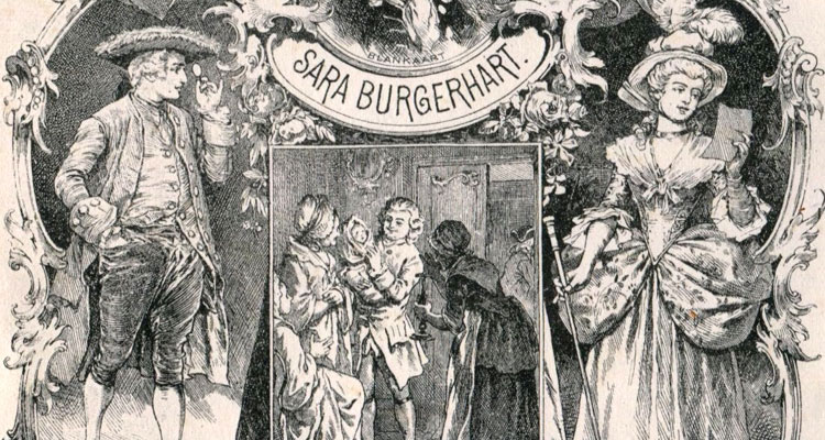 Voorblad van Historie van mejuffrouw Sara Burgerhart, 8e druk 1891.