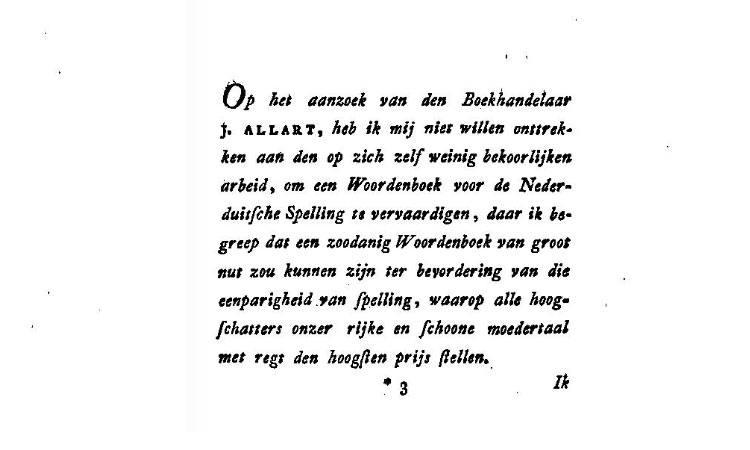 'Voorberigt' uit Nederduitsche spelling.