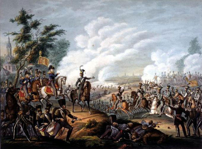 Belgische Revolutie. Overwinning bij Leuven op 12 augustus 1831. © Willem Hendrik Hoogkamer