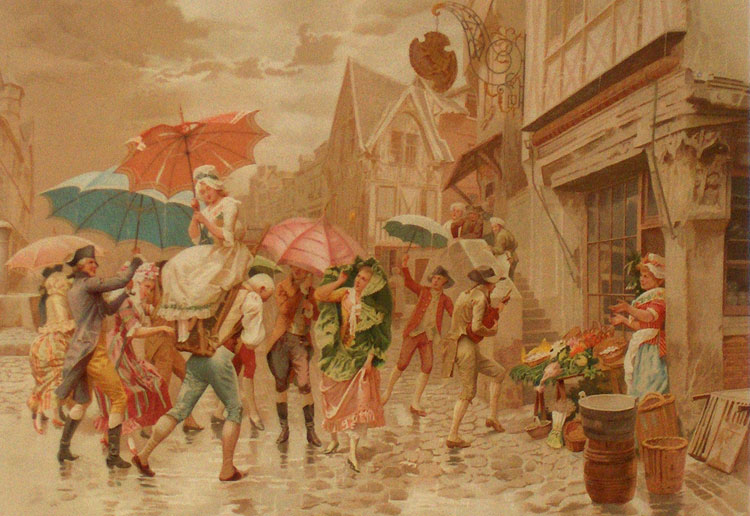 Vlaanderen in de negentiende eeuw. © Wikimedia Commons