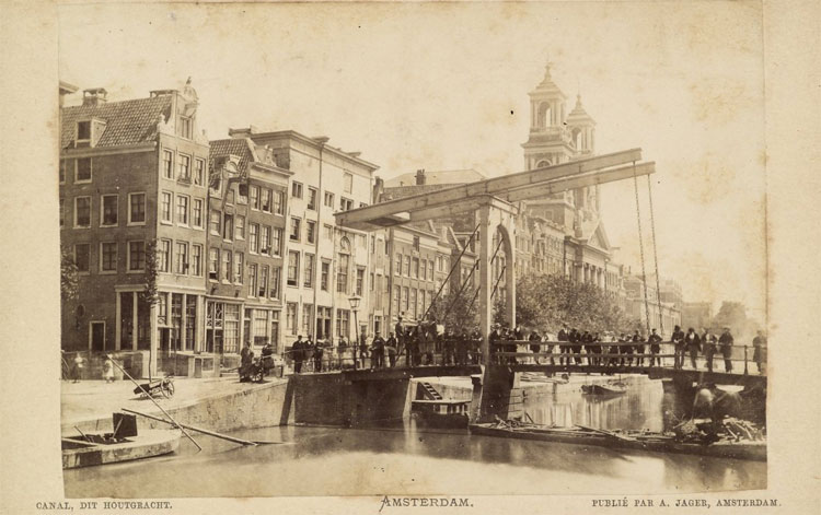 Amsterdam in 1883. © Rijksdienst voor het Cultureel Erfgoed