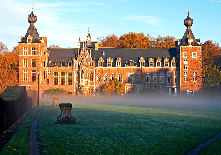 Een van de universiteitsgebouwen, kasteel Arenberg in Leuven. © Wikimedia Commons