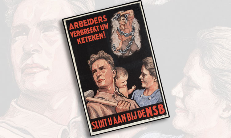 Affiche van de NSB. © foto: kitchener.lord