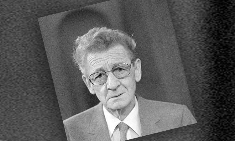 Simon Carmiggelt in 1982. © Beeld en Geluid
