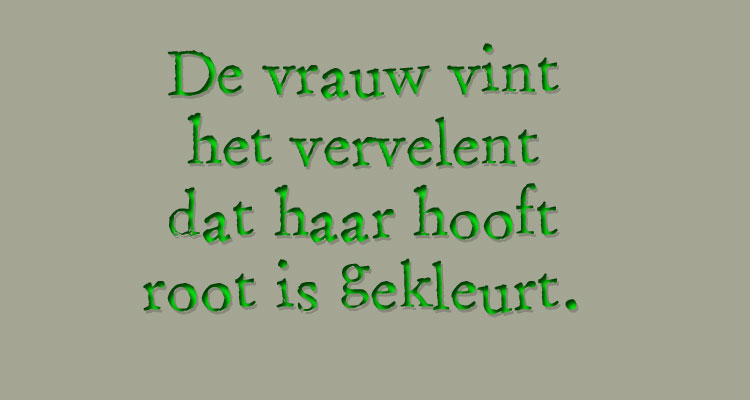 Hoe we zouden schrijven als de spelling van Pée/Wesselings erdoor was gekomen.