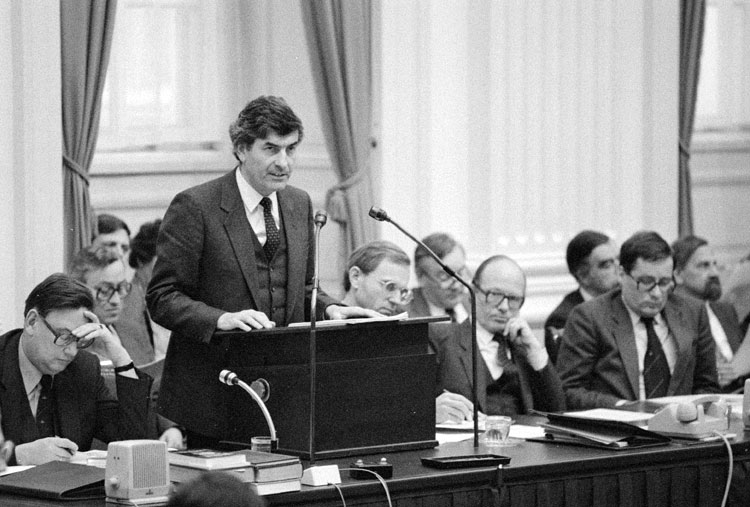 Premier Ruud Lubbers, eerste minister van 1982 tot 1994. © Rob Bogaerts/ANEFO