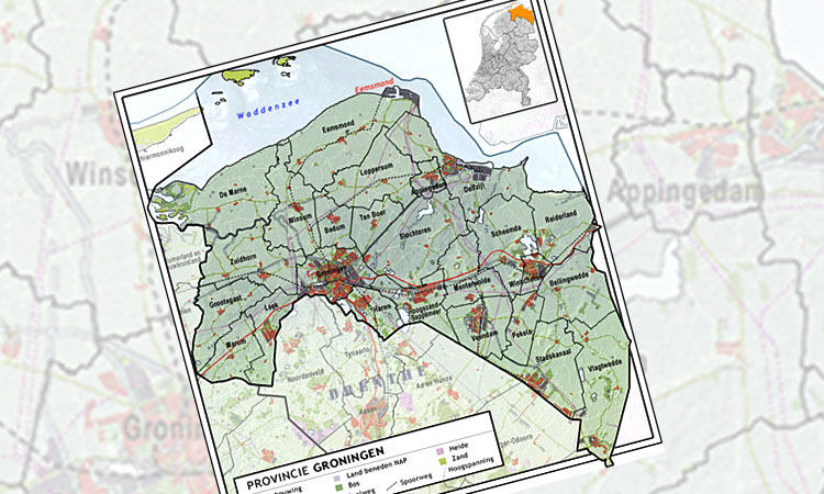 De provincie Groningen. © Jan-Willem van Aalst/Wikimedia Commons