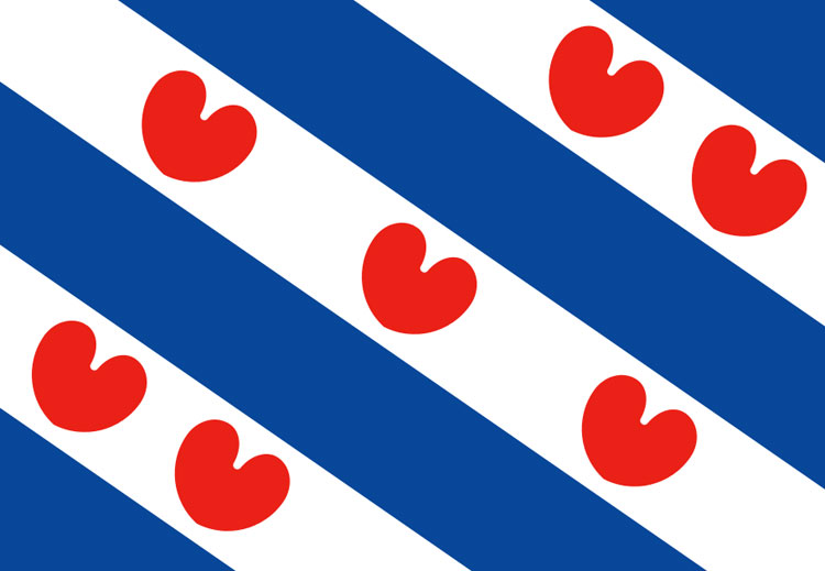 De Friese vlag.