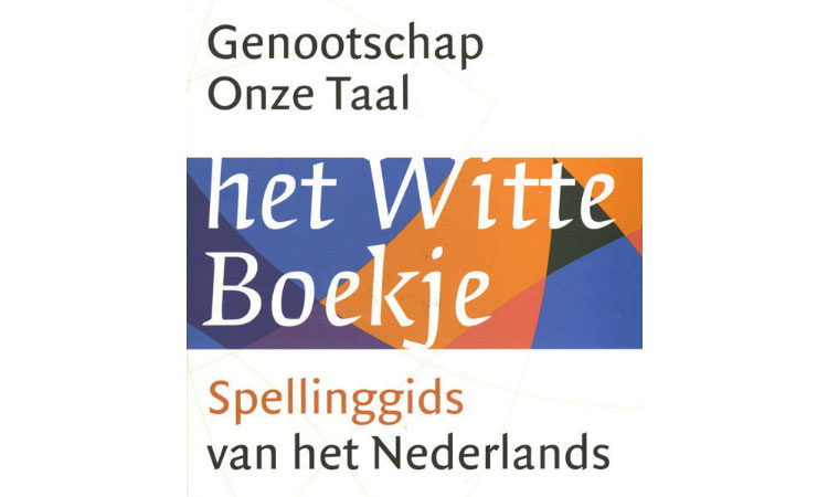 De alternatieve spellinggids: het Witte Boekje.