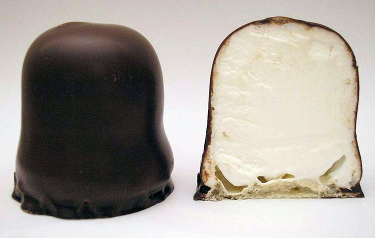 Een negerzoendoorsnede. © Wikimedia Commons