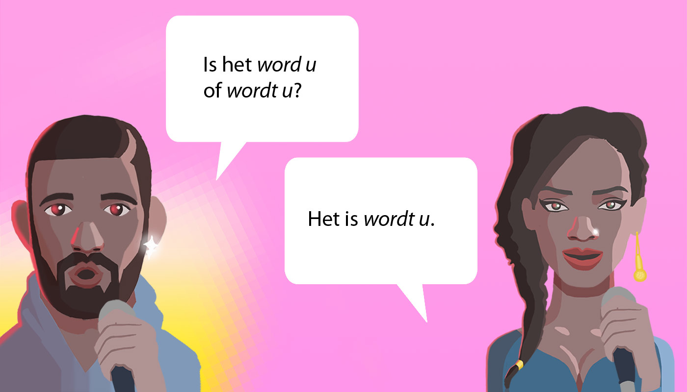 Hoe vervoeg je een werkwoord met <em>u</em>?