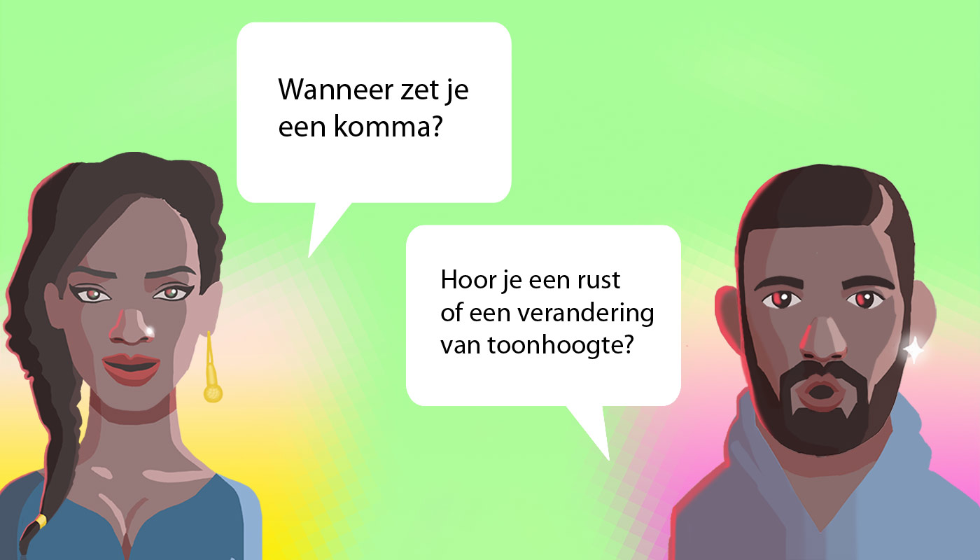 Er zijn veel regels voor het gebruik van de komma, maar vaak kun je het gewoon horen.