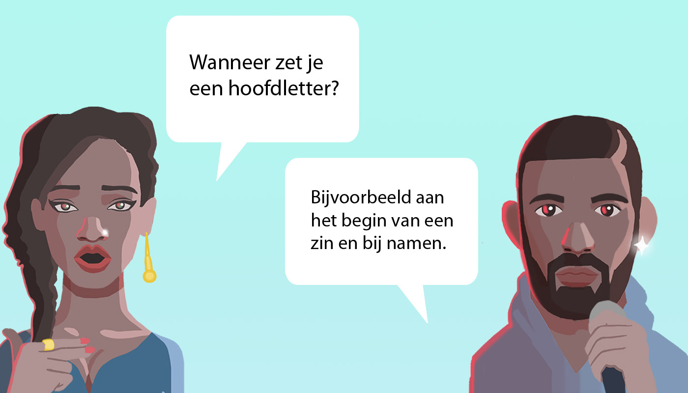 Welke regels zijn er voor hoofdletters?