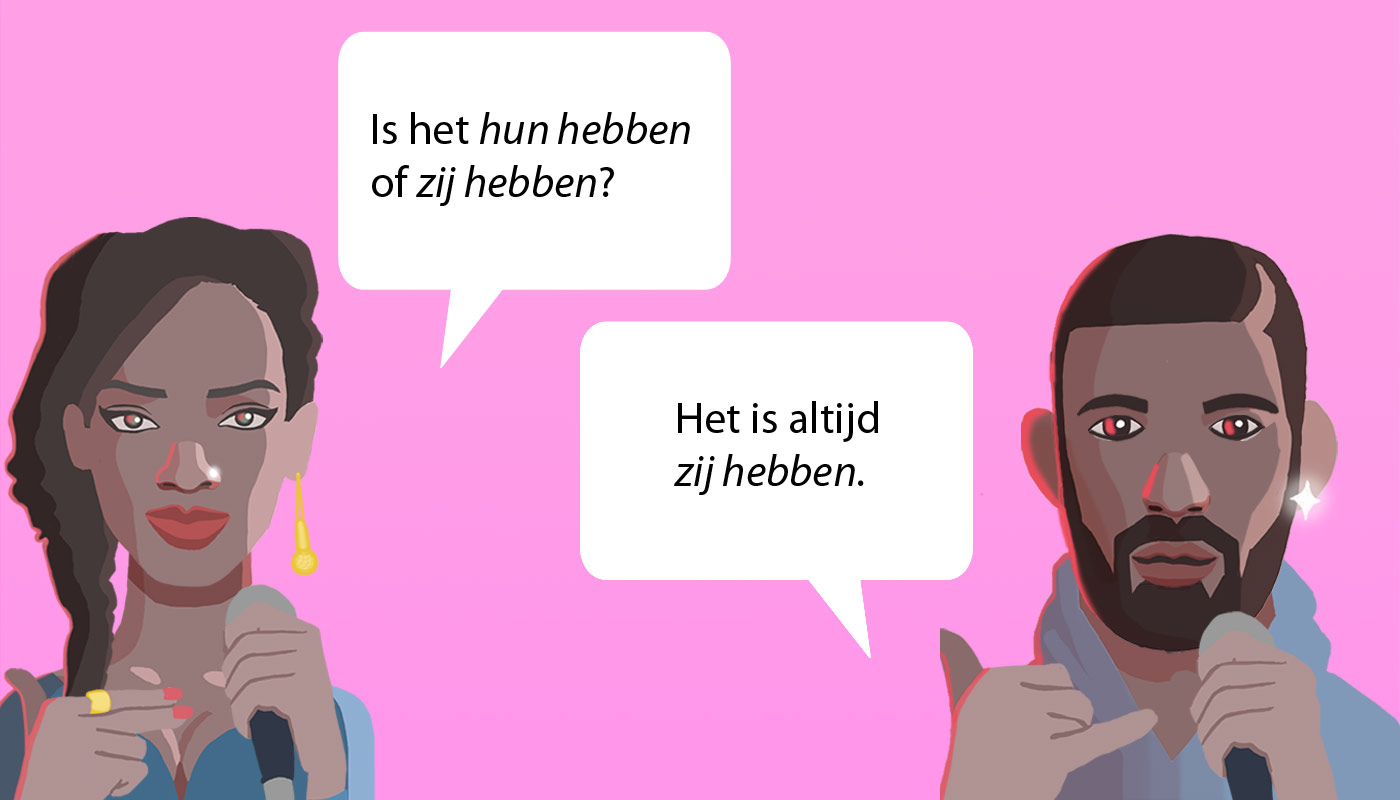Veel mensen gebruiken <em>hun</em> verkeerd.