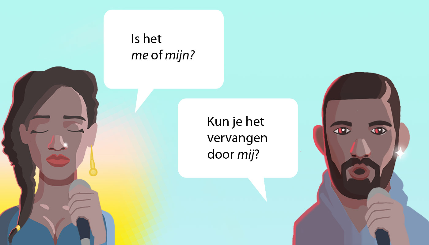 Kun je <em>me zusje</em> schrijven?