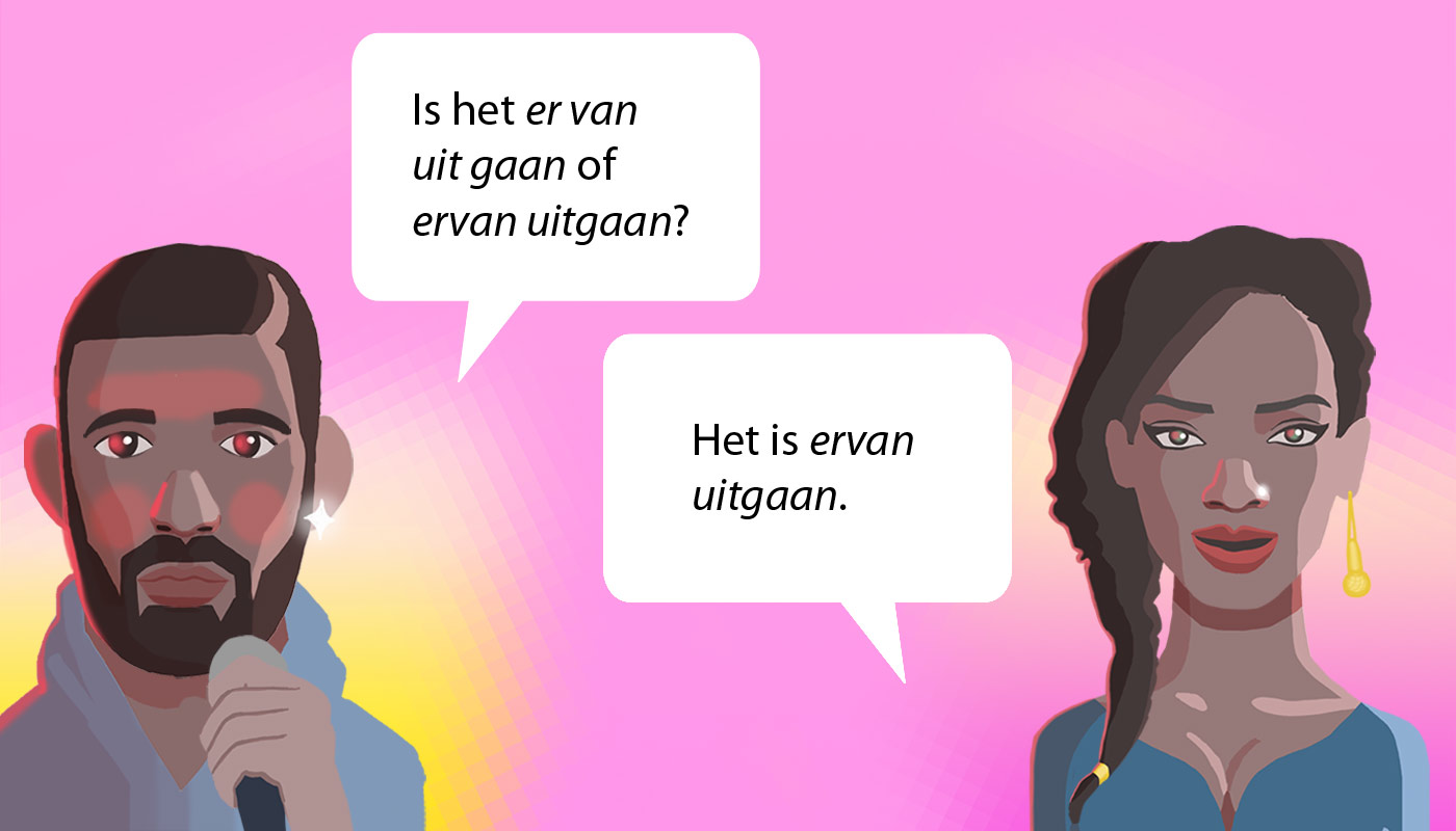 Over zinnen met veel voorzetsels.