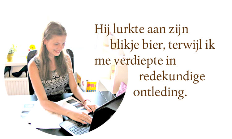 'Toen ik me realiseerde dat alles wat ik wilde me ook daadwerkelijk gelukt was, besloot ik dat ik best wel een beetje gelukkig was.'