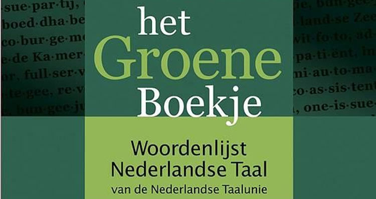 Geen uitleg, geen vertaling, alleen maar woorden en hun spelling.