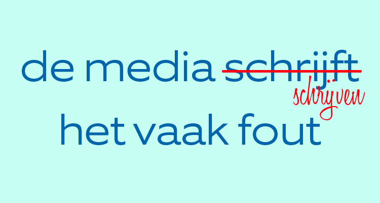 Deze fout zie je vaak.