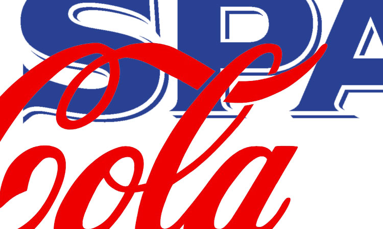 Spa en cola zijn in het Nederlands inmiddels ingeburgerd als woord.