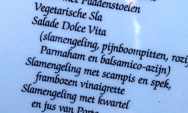 Soms pakken pleonasmen grappig uit.