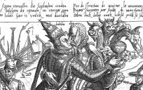 Een spotprent uit 1572. De tekst vind je hieronder.