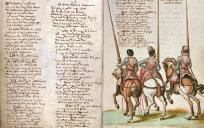 De oudste nog bestaande publicatie van het Wilhelmus, een handschrift uit ca. 1570 uit Brussel.