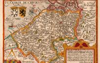 Vlaanderen in 1609. © Matthias Quad en Johannes Bussemacher