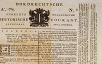 Ook De Dordrechtse Courant, een Nederlands dagblad uit die tijd, moest zich onderwerpen aan de censuur van de Franse machthebbers.