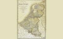 Nieuwe kaart van het Koninkrijk der Nederlanden en het Groothertogdom Luxemburg (1816).