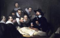 Anatomieles van Dr. Nicolaes Tulp. © Rembrandt (1606–1669)