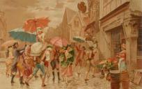Vlaanderen in de negentiende eeuw. © Wikimedia Commons