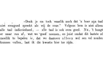 Een fragment uit een tekst van Roeland Kollewijn in Taal en Letteren #5, 1895.