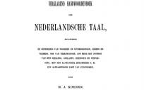 Titelblad van de eerste Koenen uit 1897.