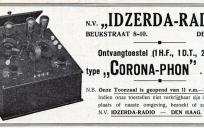 Vanuit zijn woning in de Beukstraat in Den Haag verzorgde Hans Idzerda tussen 8 en 10 uur 's avonds de eerste publieke Nederlandse radio-uitzending.