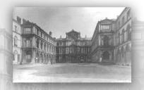De Université libre de Bruxelles in het oude Hof van Assisen in de Stuiverstraat.