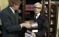 Koot en Bie als Richard Buis en R. Buis sr. (over het Woordenboek der Nederlandsche Taal.