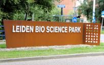 Een bedrijventerrein gericht op biotechnologie op de grond van de Universiteit Leiden.