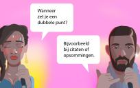 Wanneer zet je een dubbele punt?