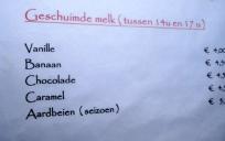 Geschuimde melk
