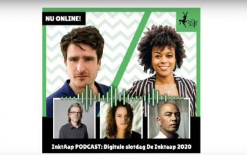 Prijsuitreiking in de Inktaap-podcast