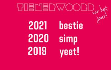 Tienerwoorden van het jaar