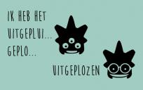 Uitgepluisd of uitgeplozen?